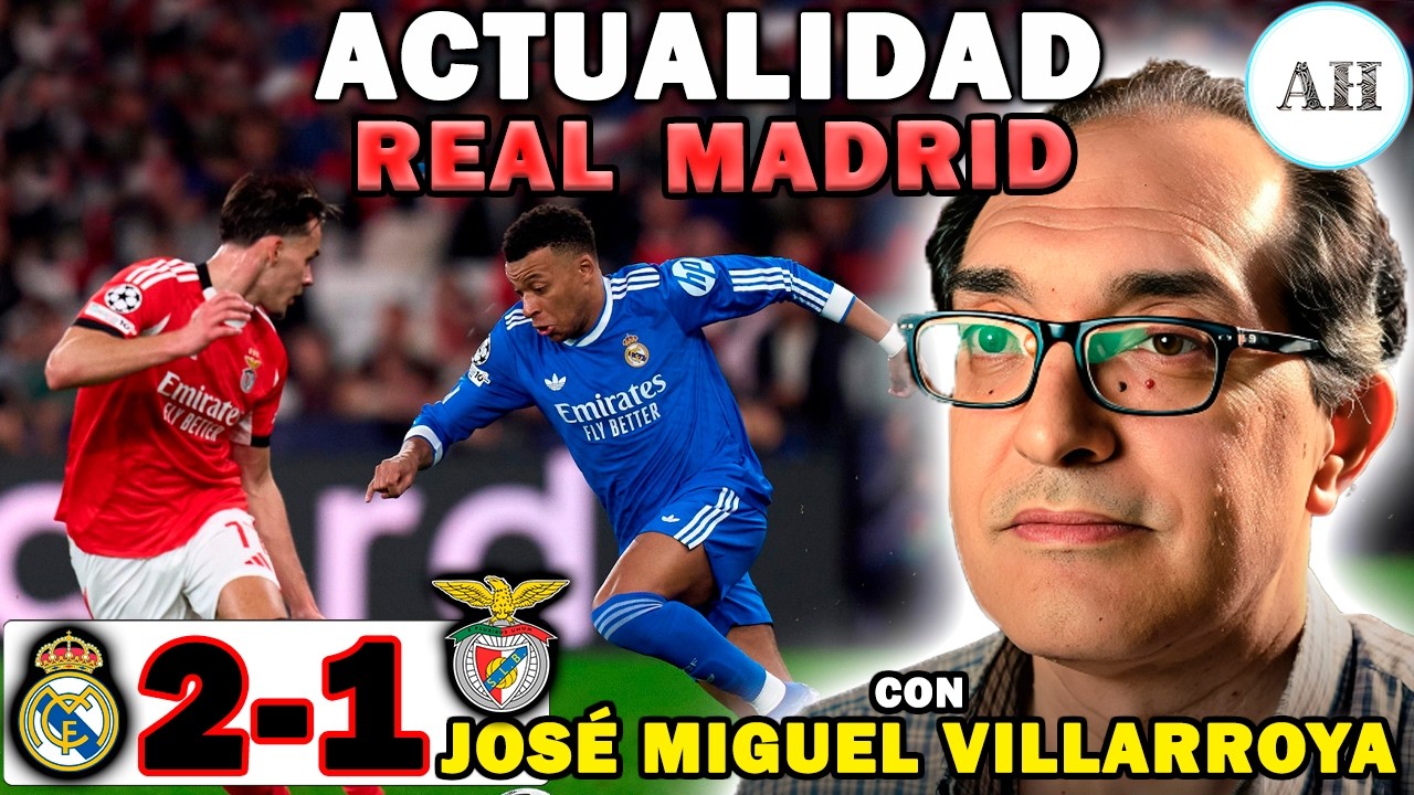 El Real Madrid a octavos sin brillar y Vinicius líder | Con José Miguel Villarroya
