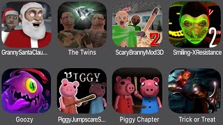 Granny Santa Claus,The Twins,Scary Branny 2,Smiling-X Resistance,Goozy,Piggy Jumpscare,Piggy Chapter screenshot 2