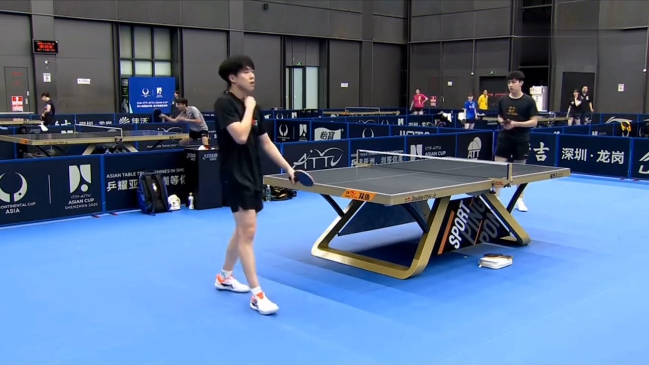Wang Chuqin Training Session (PART 2) - 34th ITTF-ATTU Asian Cup 2025