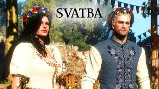 Svatba Geralta a Yennefer - Zaklínač [ CZ / Česky ]
