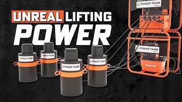 Power Team eSync Motion Control System | Precision Hydraulic Lifting for Heavy Loads