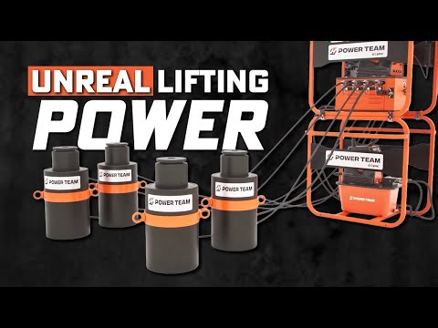 Power Team eSync Motion Control System | Precision Hydraulic Lifting for Heavy Loads