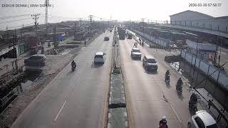 🔴[LIVE CCTV] JL. PANTURA SAYUNG DEMAK [02] by DISHUB KAB. DEMAK