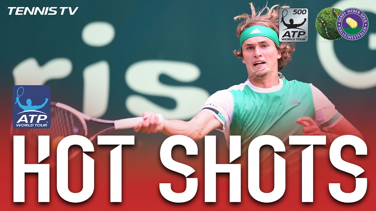 Zverev Blasts Game Changing Hot Shot At Halle 2017