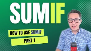SUMIF Formula Function Part 1 Spreadsheets Microsoft Excel IGCSE ICT