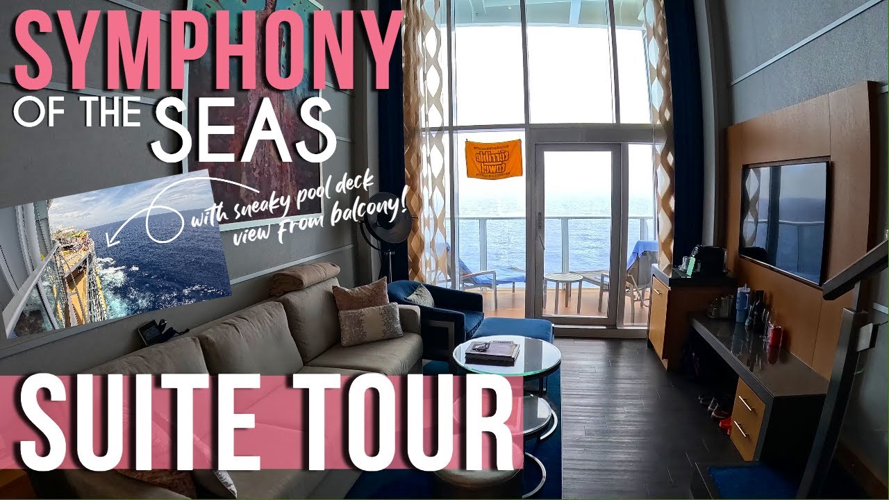 CABIN TOUR - Crown Loft Suite #1758 // Sky Class Suite // Symphony of the Seas // Royal Caribbean