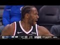 Kawhi Leonard yelling "nice pass" to Terrance Mann after Mann miss a shot😀