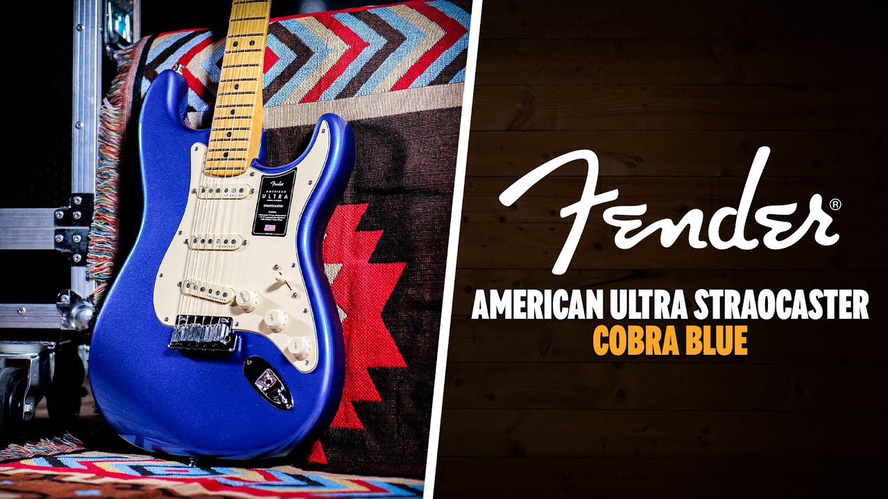 Peach Picks | Fender American Ultra Stratocaster | Maple - Cobra
