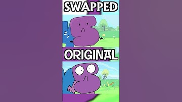 #tpot 20 But Algebraliens And Objects SWAP! #bfdi #animation #shorts