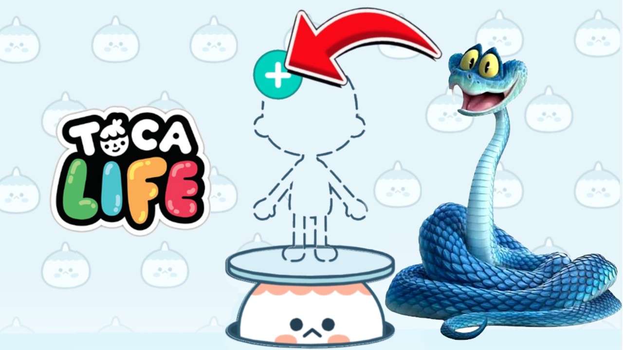 Гэри Де'Снейк в TOCA BOCA 🐍 ZOOTOPIA 2 Создание персонажа