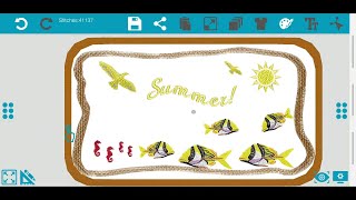 Spark embroidery software/app tutorials Lesson 6 - Advanced editing and digitizing screenshot 2