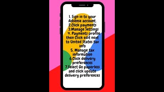 HOW TO UPDATE PAPERLESS TAX IN GOOGLE ADSENSE? UNTIL DECEMBER 31, 2021