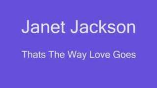 Janet Jackson - Thats The Way Love Goes chords