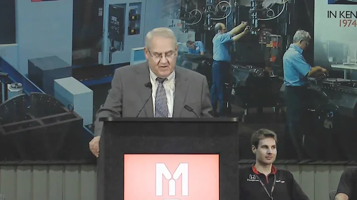 Mazak, Penske Racing Event - Welcome Address by Br...