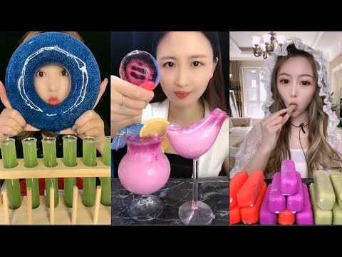 Ice Eating Thánh Ăn Đá Trào lưu Ăn Đá màu sắc ASMR氷の咀嚼音#269