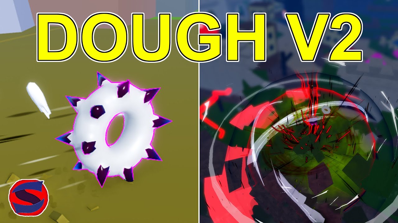 Blox Fruits  DOUGH V2 AWAKENING SHOWCASE! 