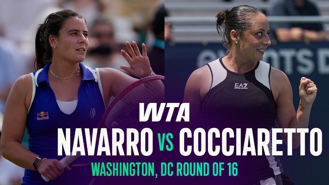 Emma Navarro vs. Elisabetta Cocciaretto | 2026 Washington, DC Round of 16 | WTA Match Highlights