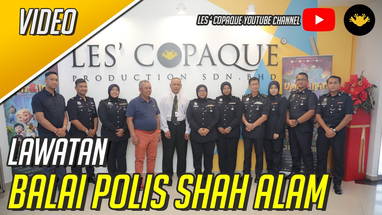 Lawatan dari Balai Polis Shah Alam ke Les' Copaque ...