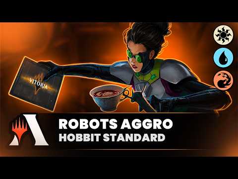 🤖 THE DECK ADDICTED TO WINS! | ROBOTS in STANDARD with HOBBIT! (Magic Arena)