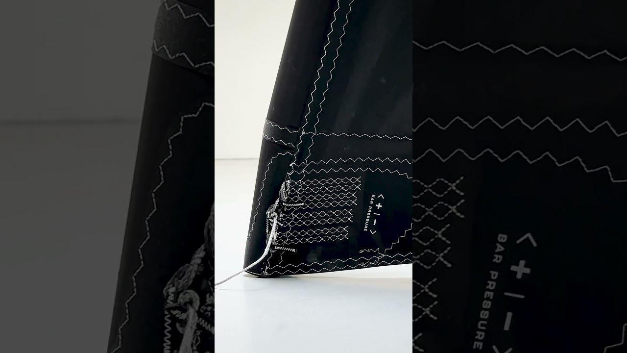 Does Cohan van Dijk use specific kite settings on his 2024 North Orbit during the BAKL?