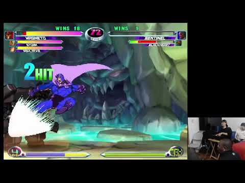 MvC2: Sanford - Magneto Trijump Kill to Multi-Fierce Deadbody Corner Push Combo .:11.26.22:.