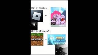 Girls in Minecraft 💀 #elpersonajedelasemana #angexks #skywars #minecraft #yosoydelos7mil #bedwars