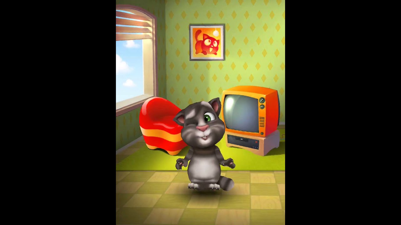 [My Talking Tom] My Talking Tom gets slapped - YouTube