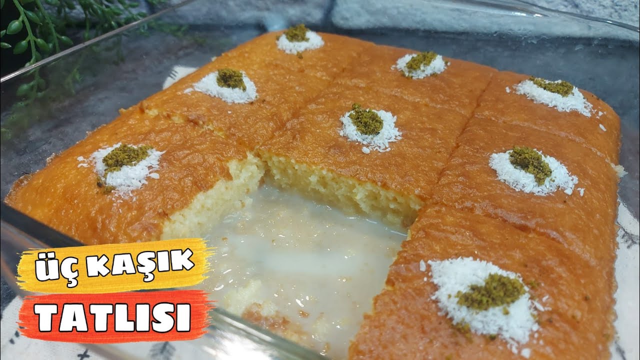 3 KAŞIK TATLISI TARİFİ ???????? ŞERBET KAYNATMAK BEKLEMEK YOK????KOLAY NASIL YAPILIR▶️DESSERT RECİPE #shorts 3 KAŞIK TATLISI TARİFİ ???????? ŞERBET KAYNATMAK BEKLEMEK YOK????KOLAY NASIL YAPILIR▶️DESSERT RECİPE #shorts