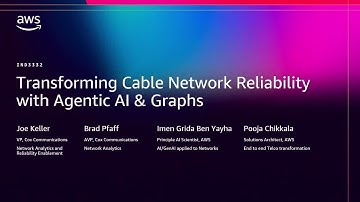 AWS re:Invent 2025 - Transforming Cable Network Reliability with Agentic AI & Graphs (IND3332)