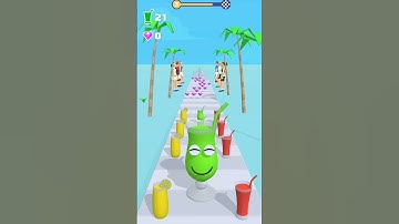 💥🔥😍Juice Run Max Level| Oddly Satisfying Gameplay | Best Android, iOS Game 2021 | Asmr #shorts#viral