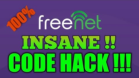FREENET CODE HACK