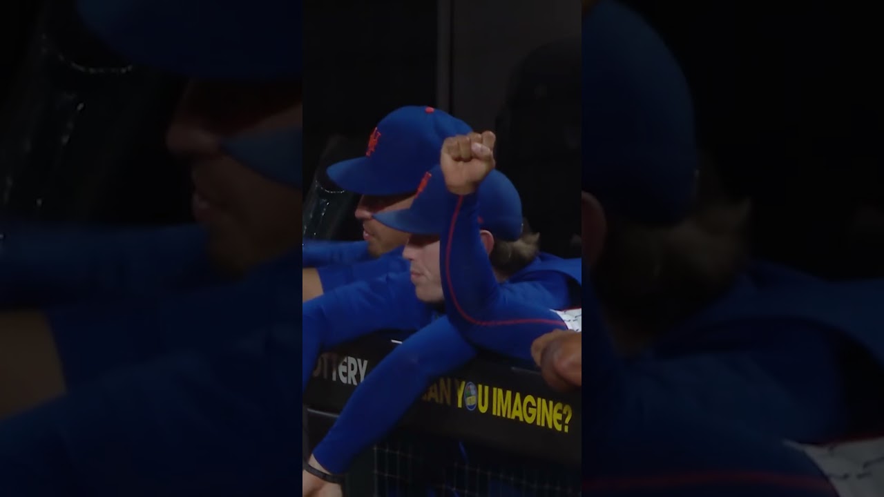 Francisco Alvarez with a solo home run 💣 #mets #mlb #baseball #sports #highlights #dodgers