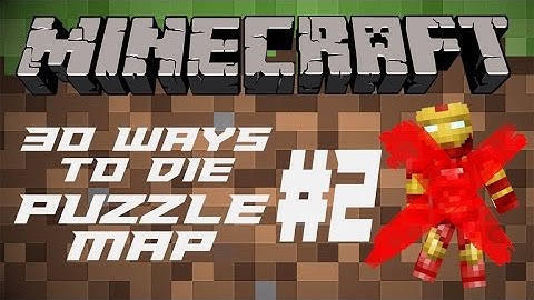 Minecraft Puzzle Map "30 Ways To Die" Part 2