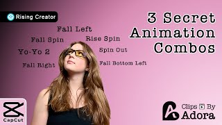 🎥 3 SECRET Animation Combos in CapCut You NEED to Try! 🔥