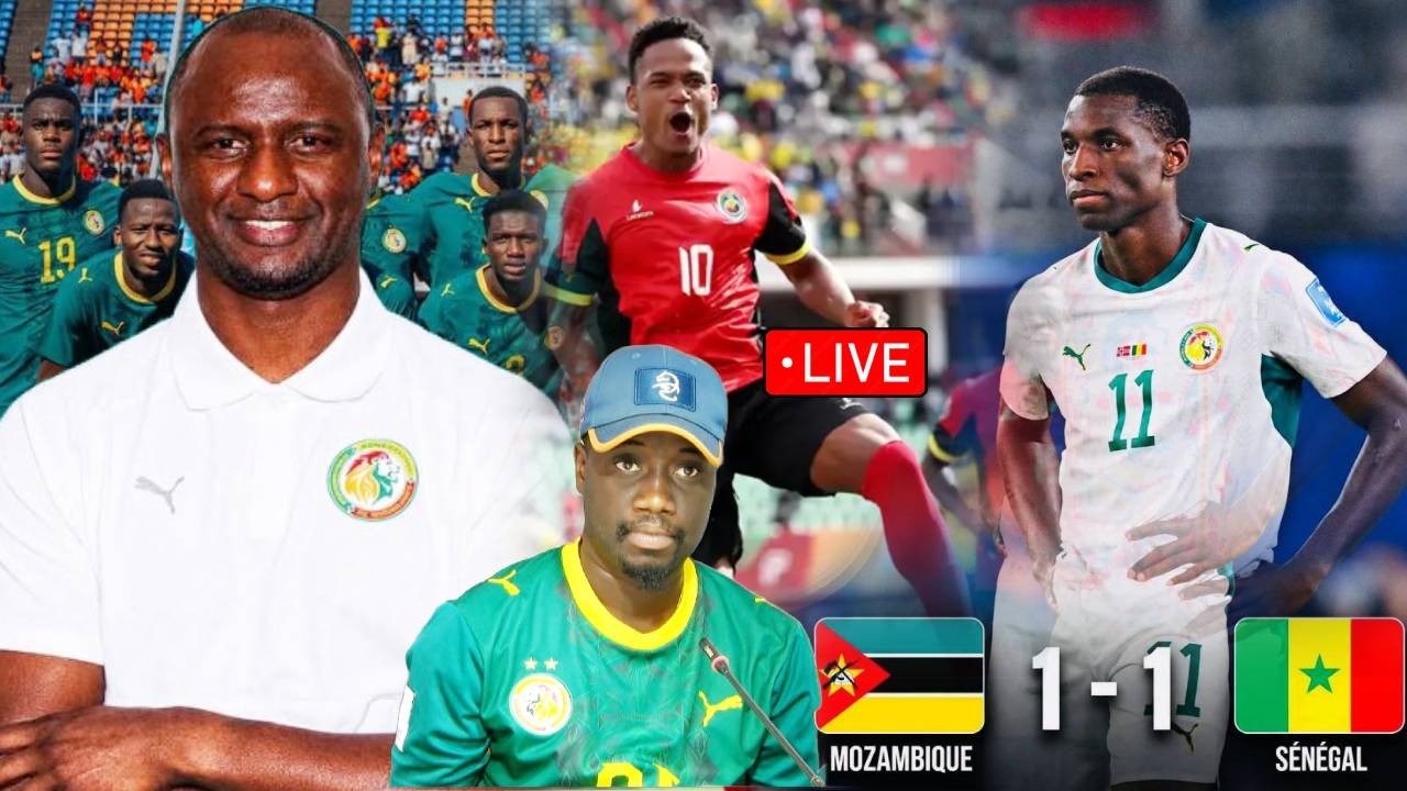 🚨URGENT 🚨 MOZAMBIQUE VS SÉNÉGAL 1-1 : LES LIONS CONCÈDENT LE NUL À MAPUTO | DÉBRIEFING