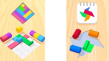 Color Roll 3D Game All New Max Level Full Gameplay Video Pro Update Version 2022 DODO GAMES