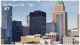 Building a city #7 | City Downtown (Part 2) | Minecraft Timelapse
