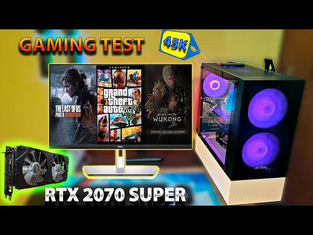 RTX 2070 Super + i5 12400F Gaming Test 2025 | Still Worth It