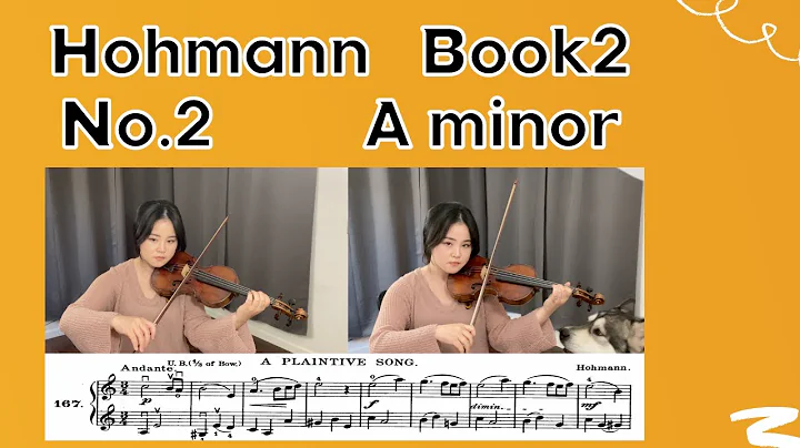 [Hohmann book 2] No.2  a minor Slow Practice (60 B...