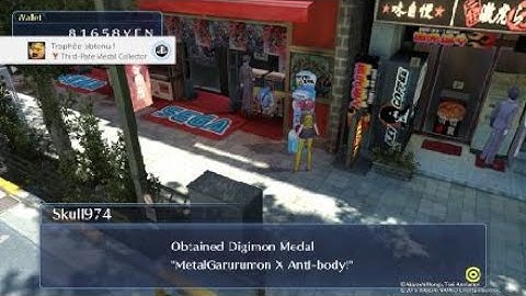 DIGIMON STORY CYBER SLEUTH: Third-rate medal collector