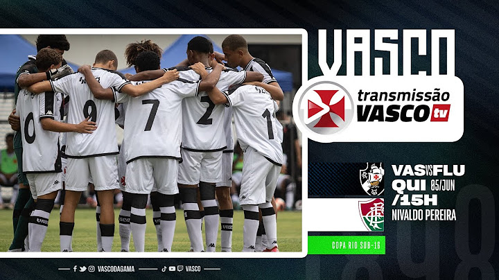 AO VIVO - VASCO x FLUMINENSE | COPA RIO SUB16 - SEMIFINAL (IDA)