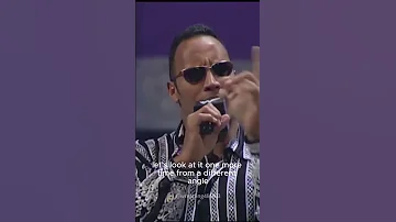 The Rock Makes Fun Of The Big Show In A Episode Of Smackdown In 2000 