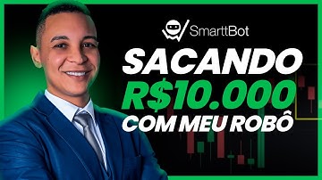 Sacando 10K do meu Robô Investidor - Como sacar na Smarttbot 2023