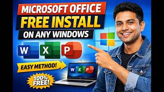Microsoft Office 365 FREE Installation | Word Excel PowerPoint Full Setup Guide | Bypass Product key
