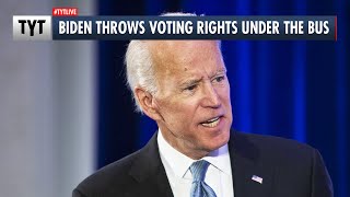 Biden Undercuts Crucial Voting Rights Bill