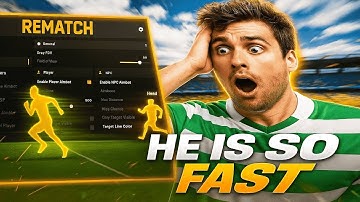 He is SO FAST! I GOT CAUGHT USING SPEED HACK IN REMATCH