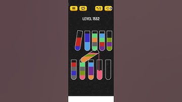 water sort puzzle - level 1552