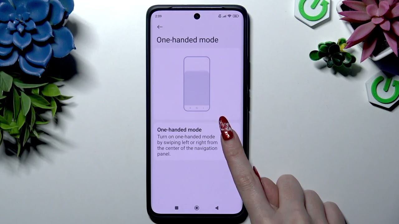 REDMI Note 15 5G – How to Enter One-Handed Mode