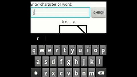 Hangman free android game
