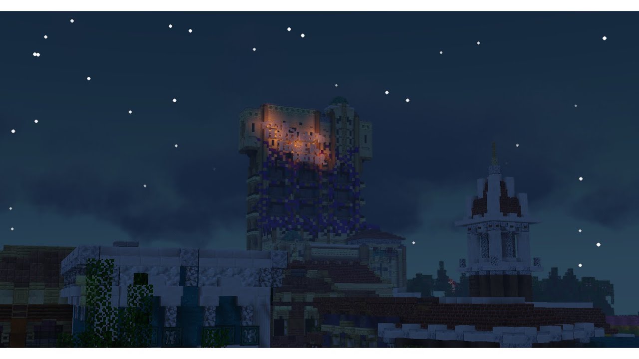 MINECRAFT REMAKE - Gilbert Gottfried on The Twilight Zone Tower of Terror 